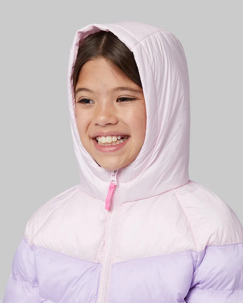GIRLS' HOODED PUFFER JACKET
