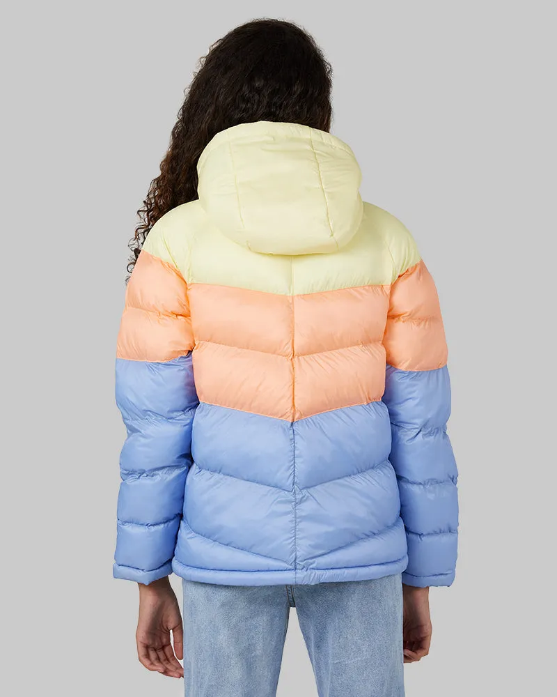 GIRLS' HOODED PUFFER JACKET