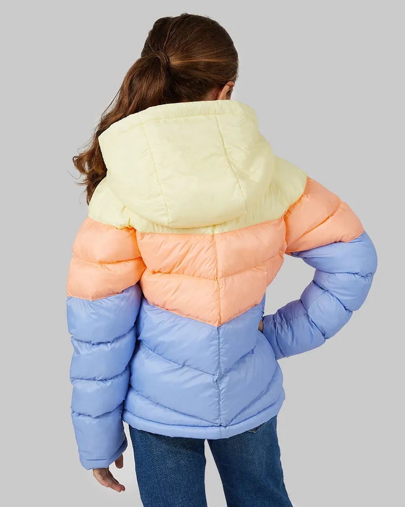 GIRLS' HOODED PUFFER JACKET
