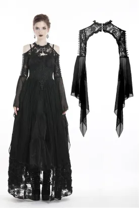 Gothic lace cape with sexy hollow BW059
