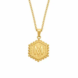 Halo Initial Necklace