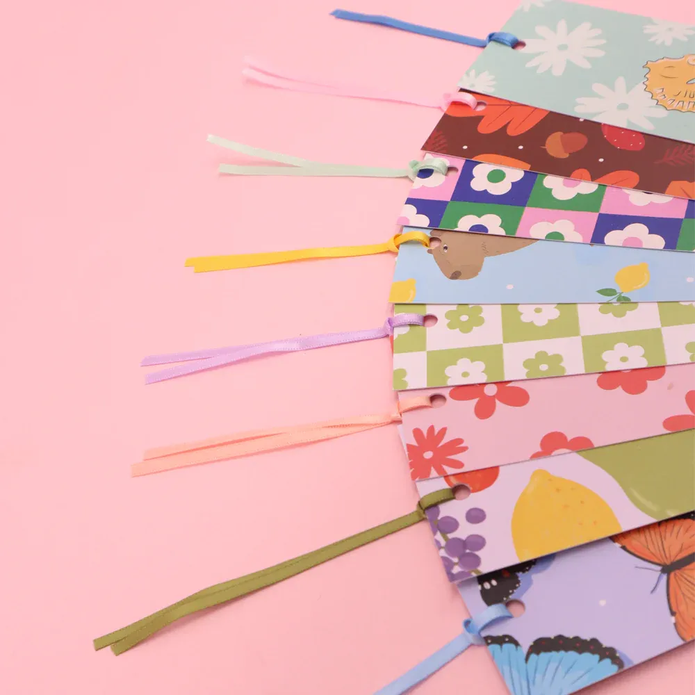 Iko Iko Double-Sided Bookmark - Abstract Reef