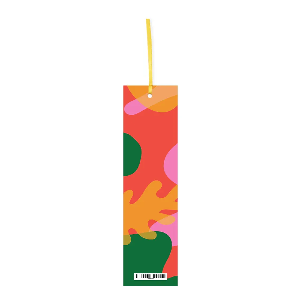 Iko Iko Double-Sided Bookmark - Abstract Reef