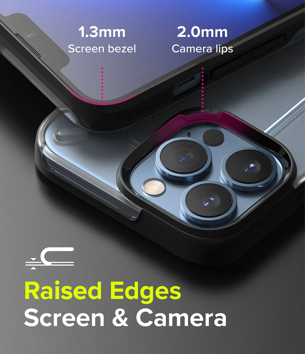 iPhone 13 Pro Max Case | UX - Matte Clear