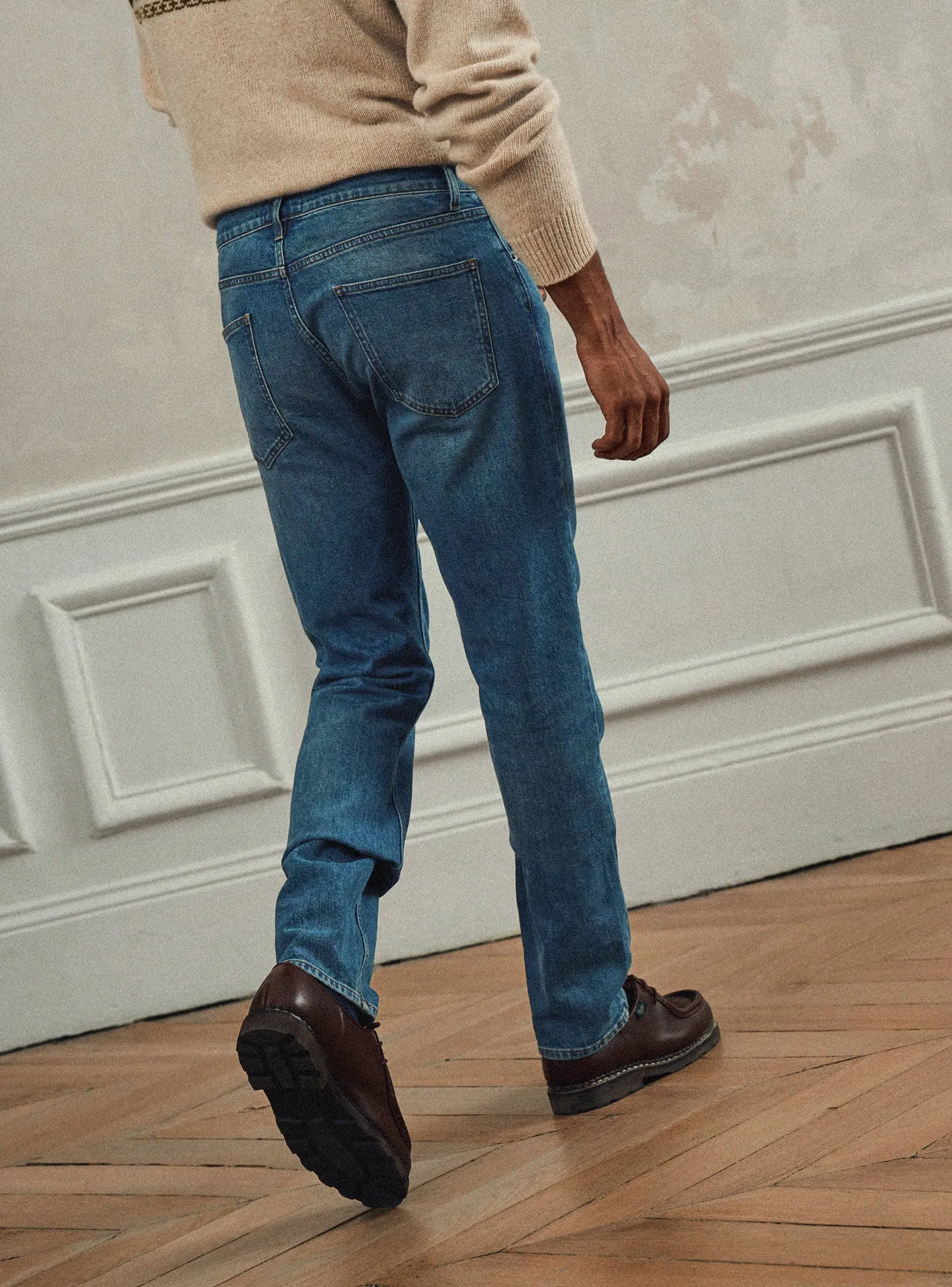 Jean Ajusté Leo Blue Stone