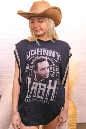 Johnny Cash Double-Sided Chain Tank