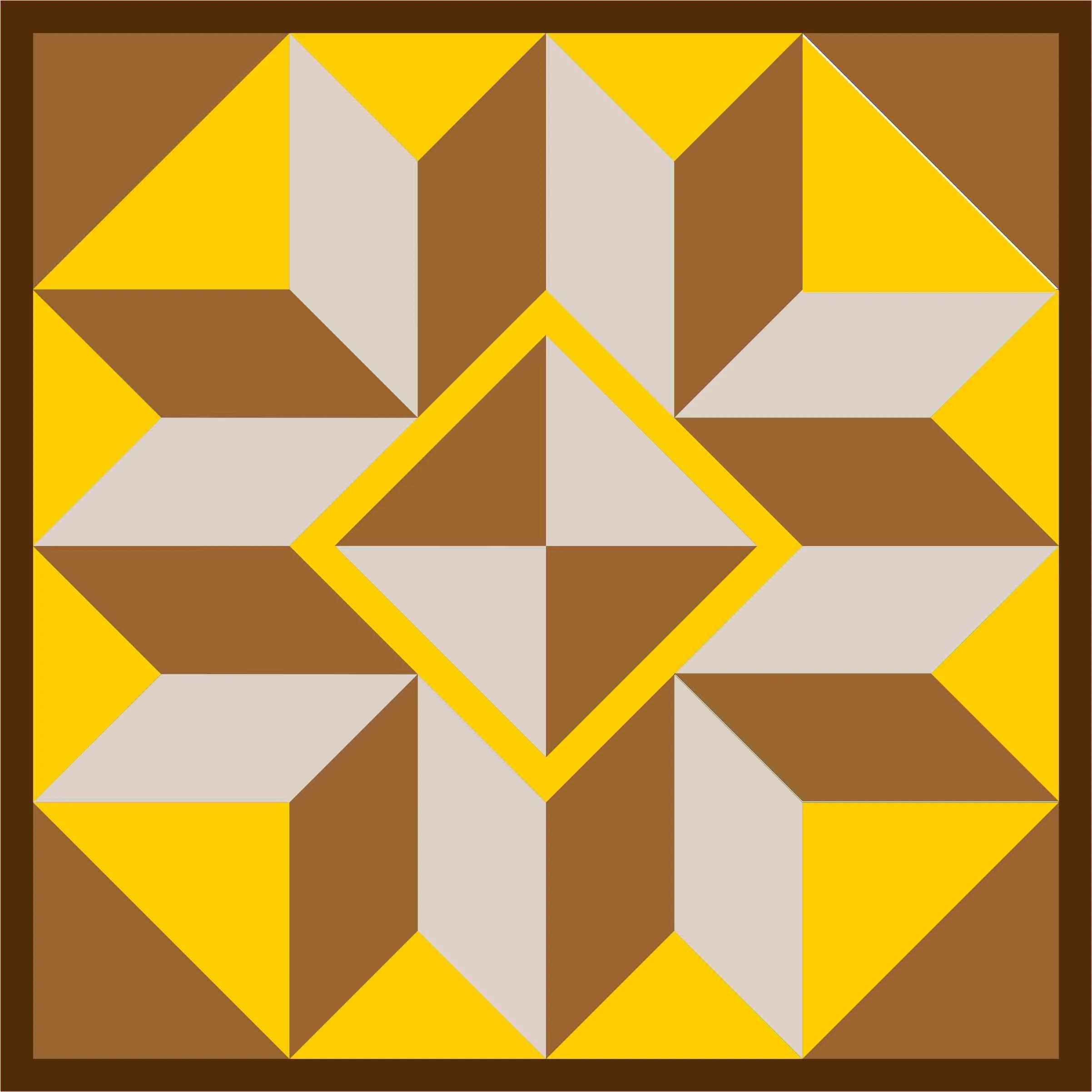 Kansas Star - Barn Quilt