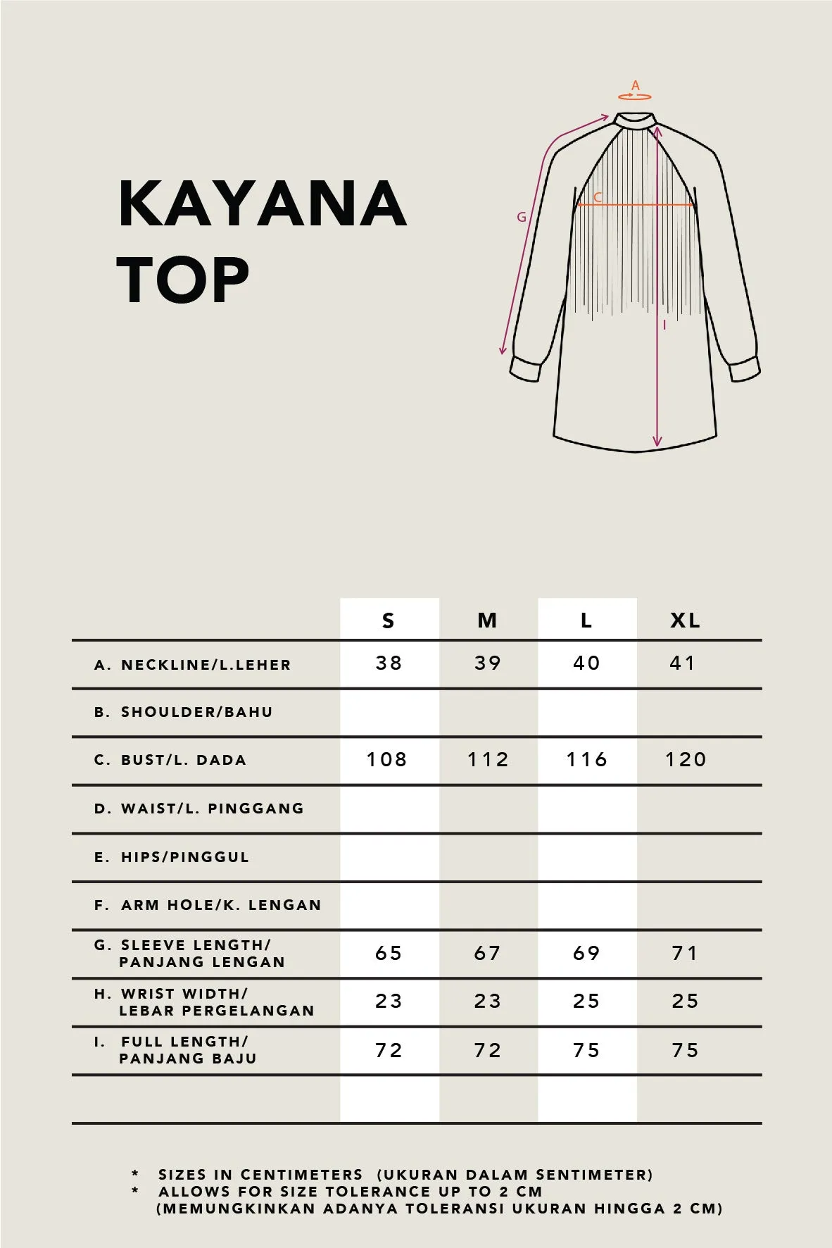 KAYANA TOP PLAIN BLUSH