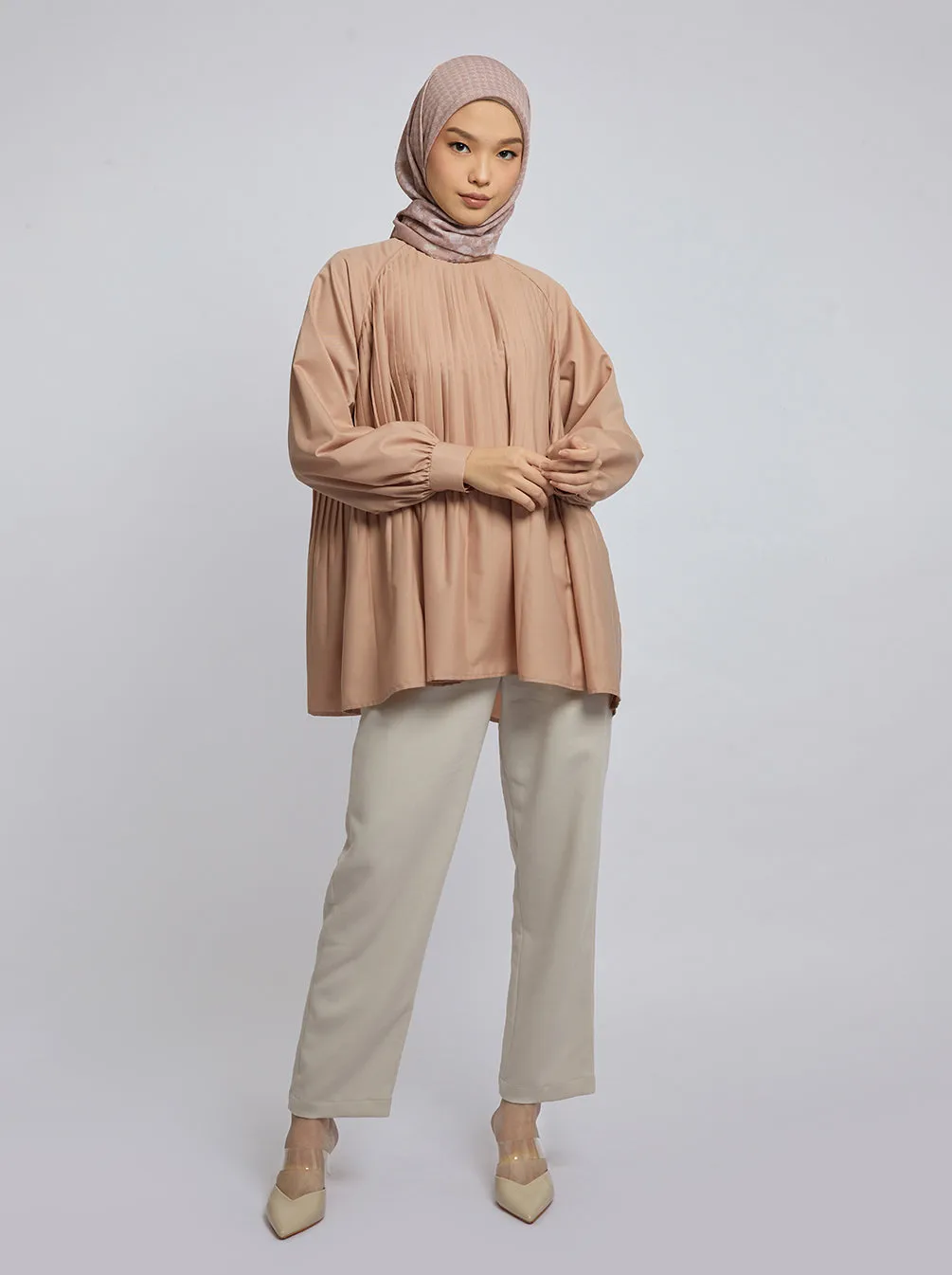 KAYANA TOP PLAIN BLUSH