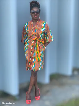 Kente Kimono Jacket