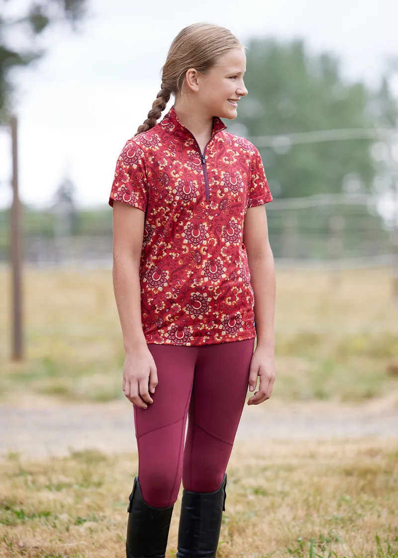 Kids Always Cool Ice Fil® Short Sleeve Shirt - Print