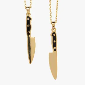 Knife - Double Sided Pendant