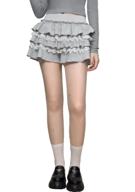 Lace Patchwork Cake Skirt