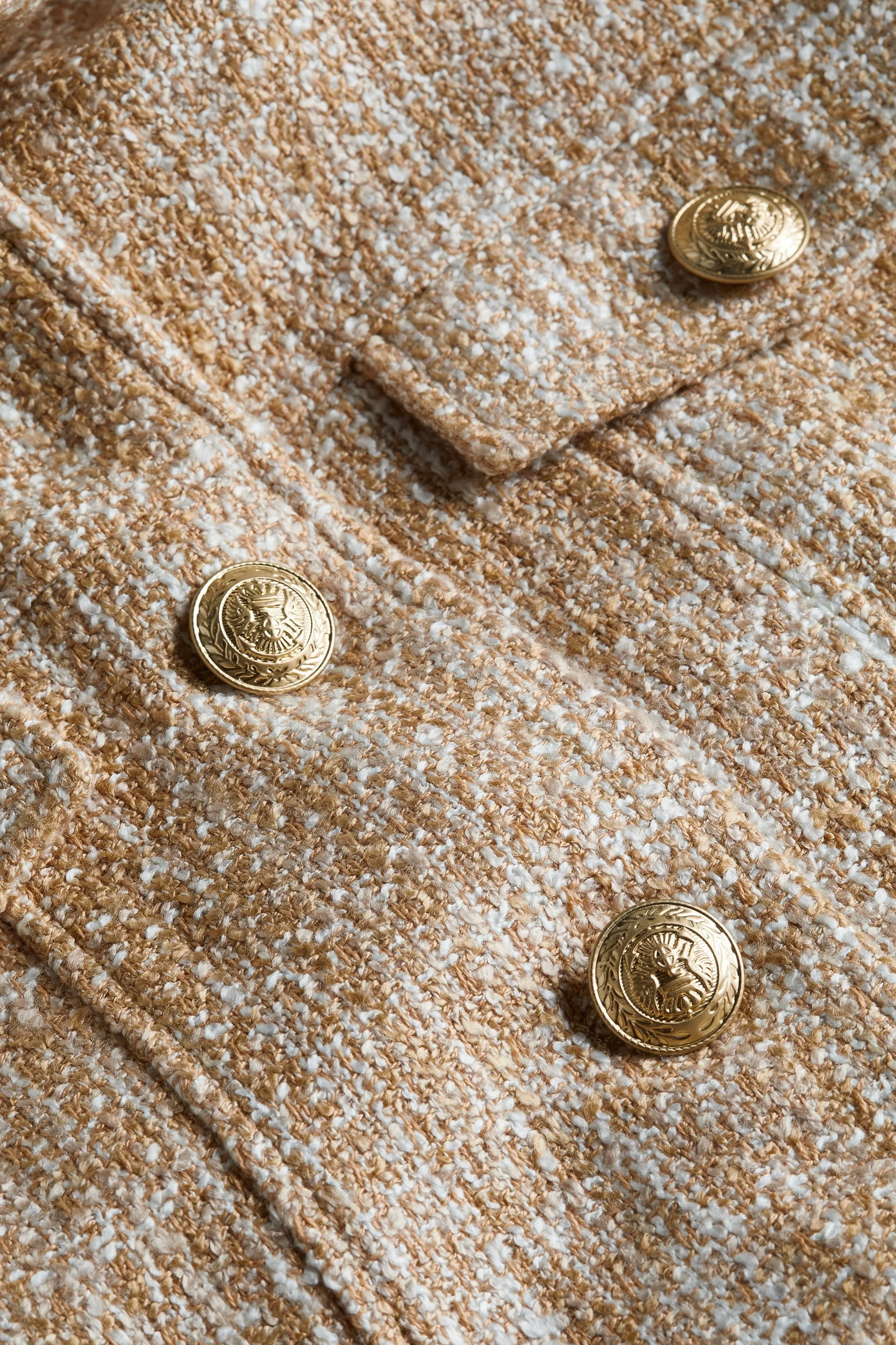 L'Agence Kelsey Tweed Jacket