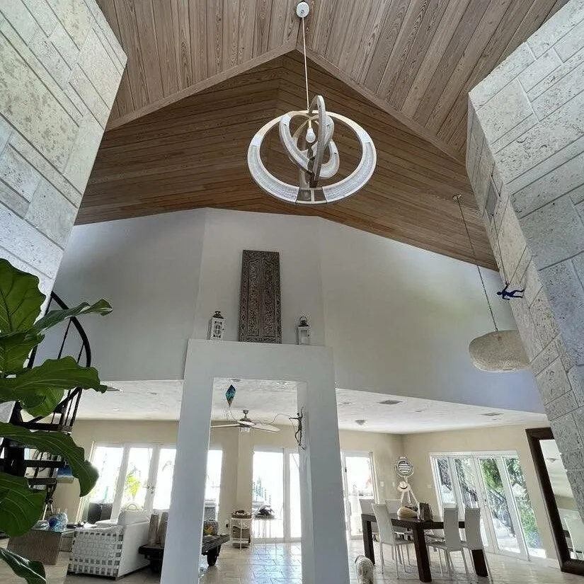 Large Blue Ceiling Lights