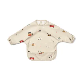 Liewood Merle Cape Bib - Emergency Vehicle / Sandy