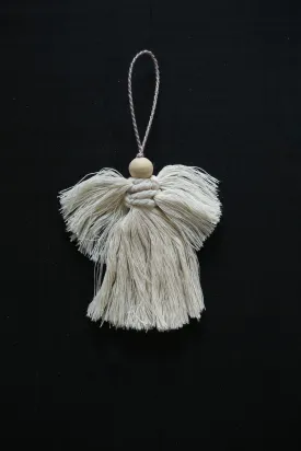 Macrame Angel Ornament