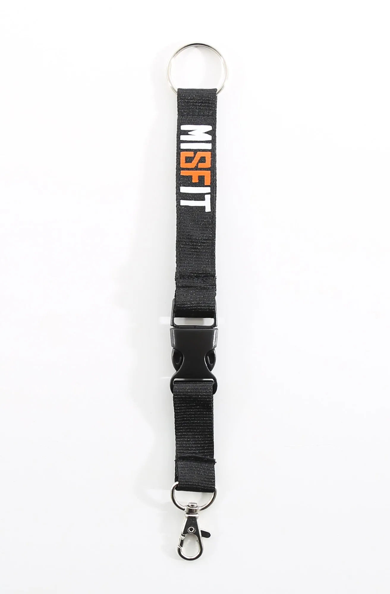 Misfit (Black Keychain Lanyard)