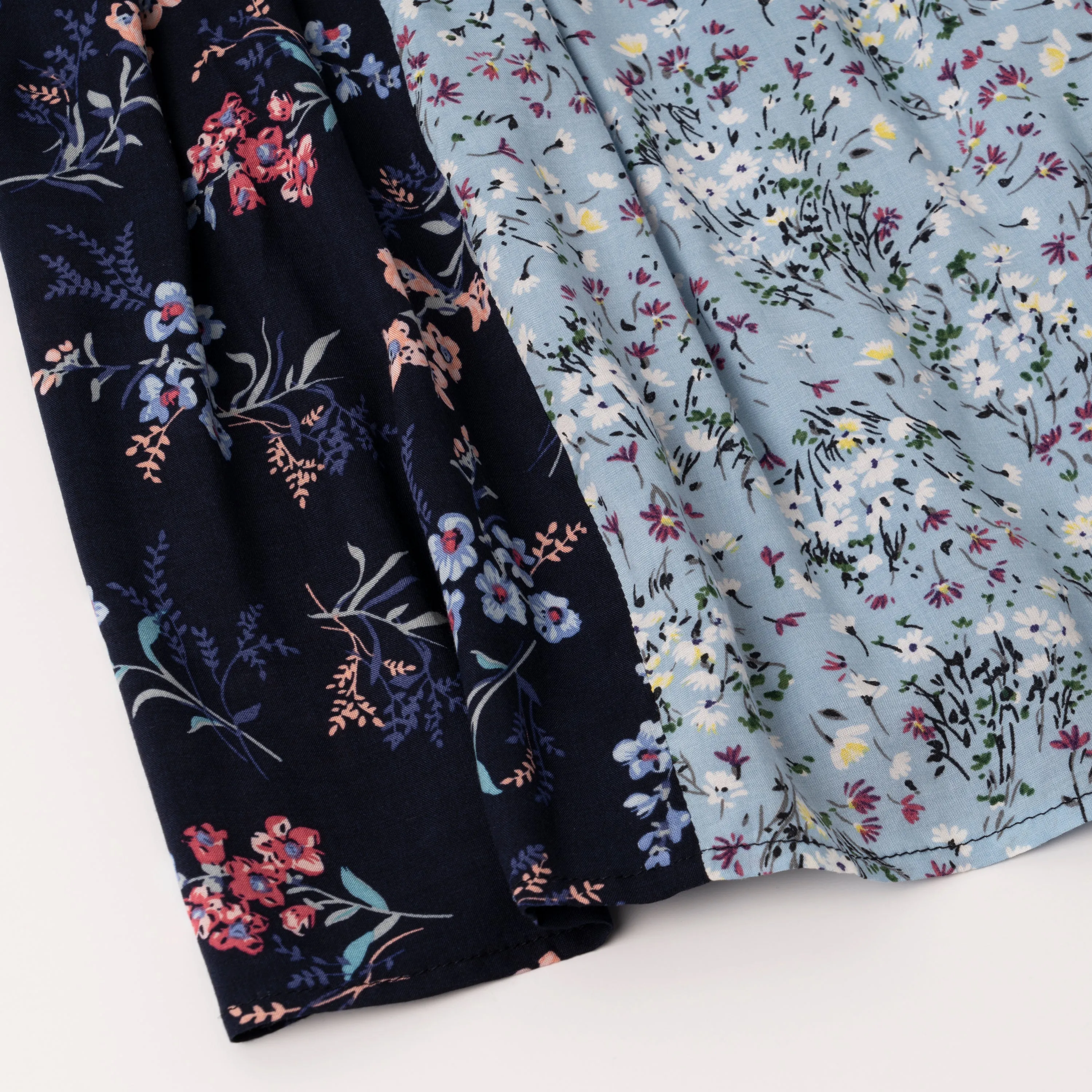 Mixed Media Floral Dress