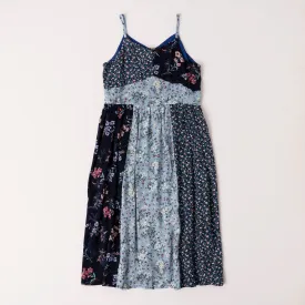 Mixed Media Floral Dress