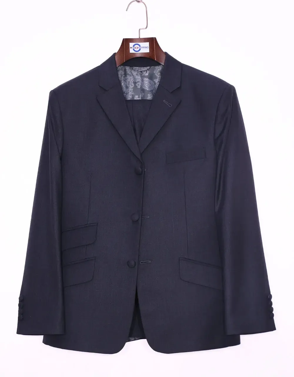 Mod Suit | Essential Charcoal Grey Suit