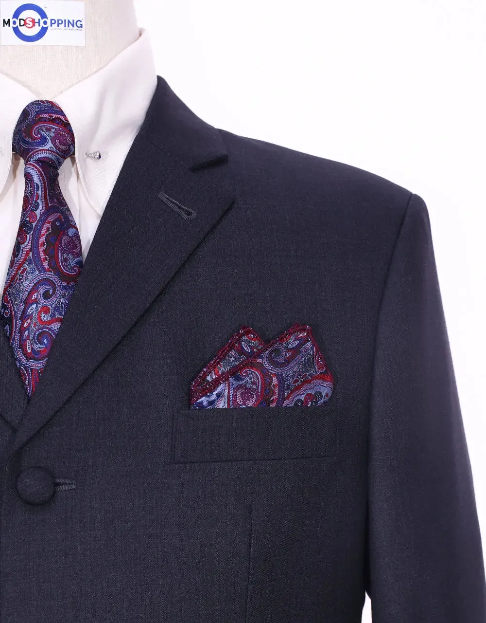 Mod Suit | Essential Charcoal Grey Suit