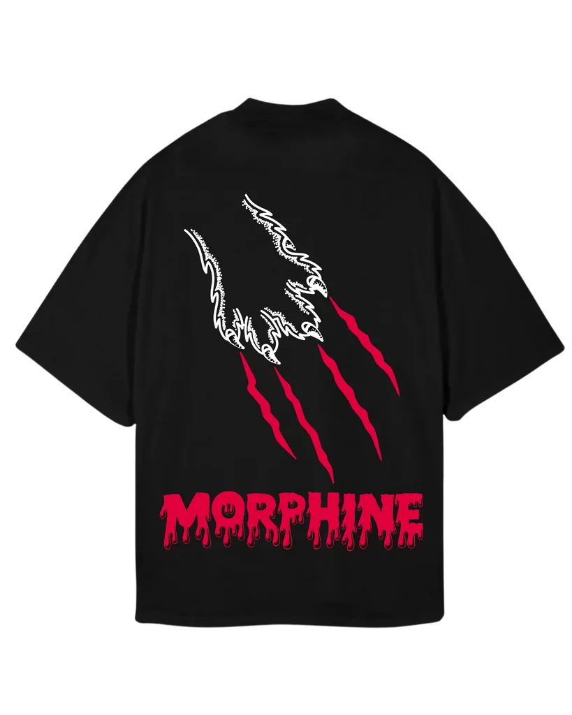 Morphine Love Dion: Catwoman Premium Black Tee