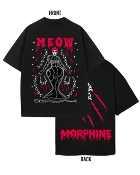 Morphine Love Dion: Catwoman Premium Black Tee