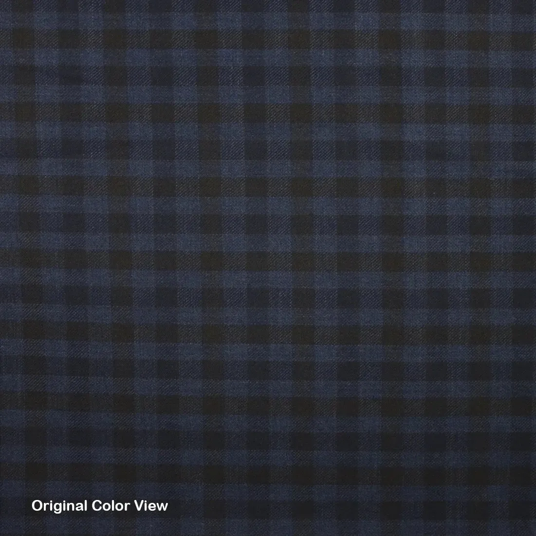 Navy Blue Gingham Check Suit Jacket chest 38 R Trouser size 32 inside leg 32