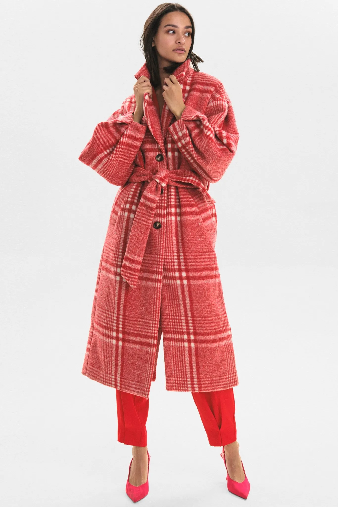 NUALBIN COAT - Molten Lava