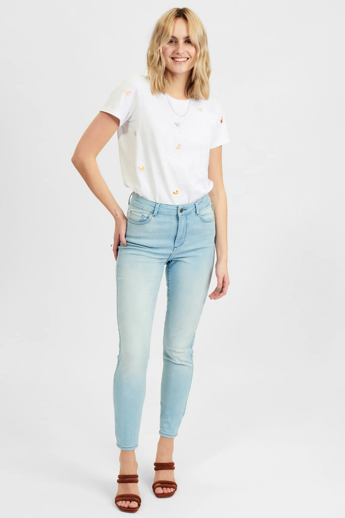 NUCANYON JEANS - Light Blue Denim