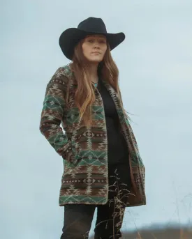 Outback Women's Thigh Length Coat/29663