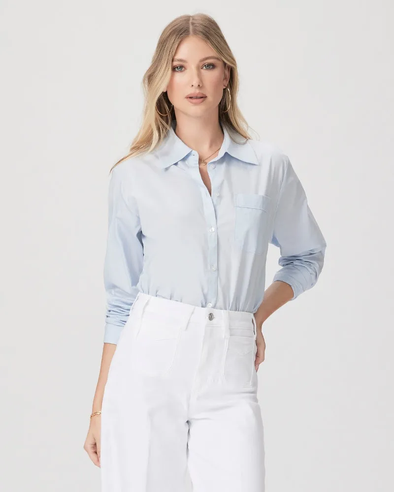 Paige Christa Shirt Oxford Blue