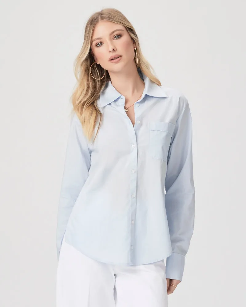 Paige Christa Shirt Oxford Blue