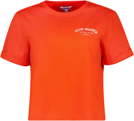PAMALA TANGERINE BASIC LOGO TEE