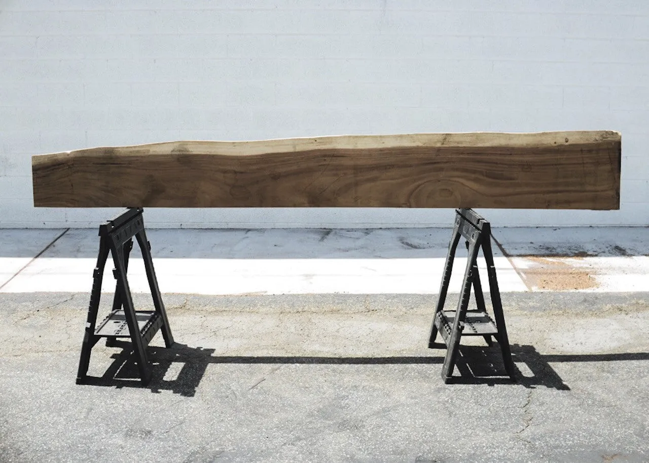 Parota/Guanacaste 135x16x3 Mantle Slab (J16868)