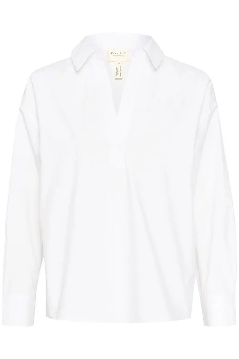 Part Two Lynne Shirt in Bright White