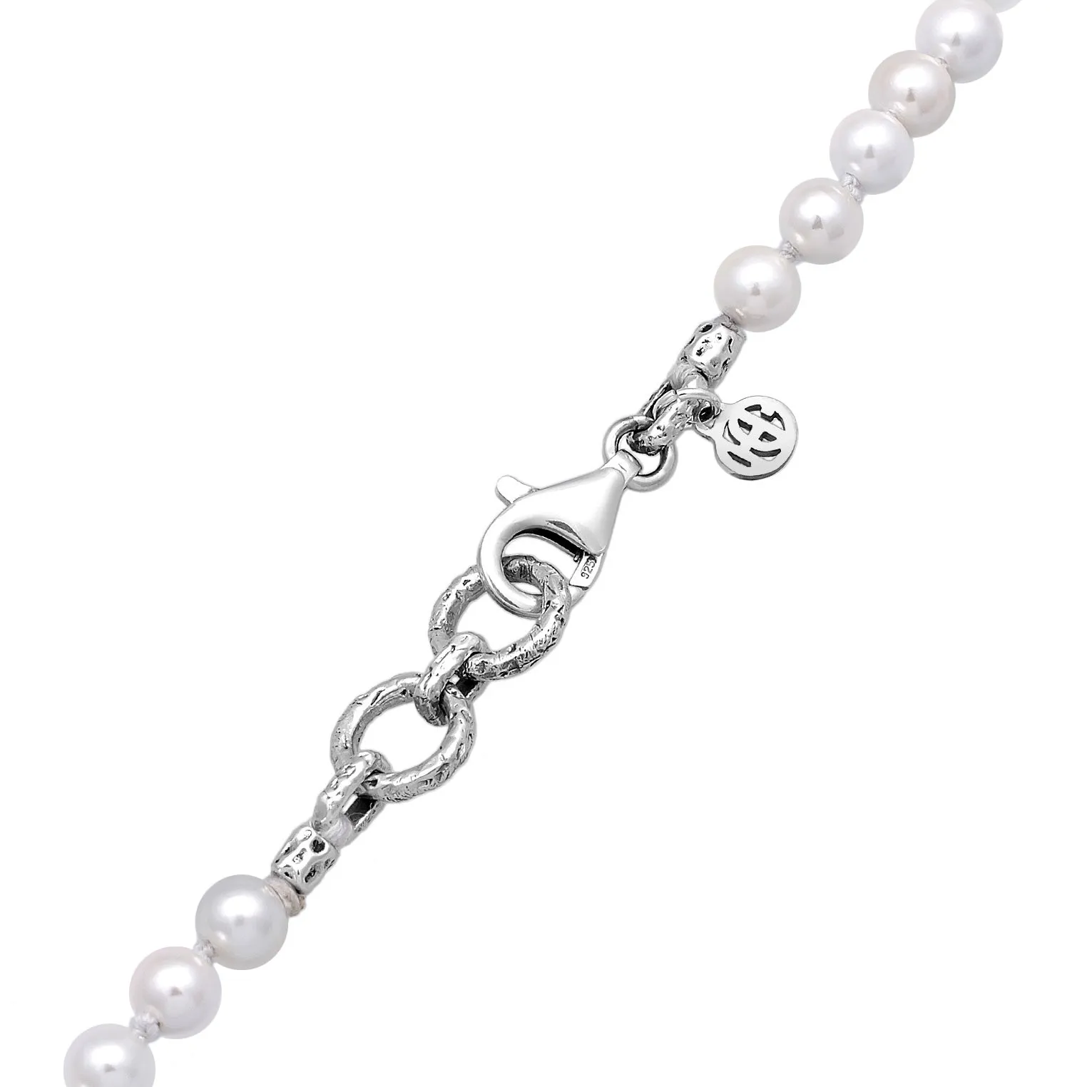 Perlen Silber Kette