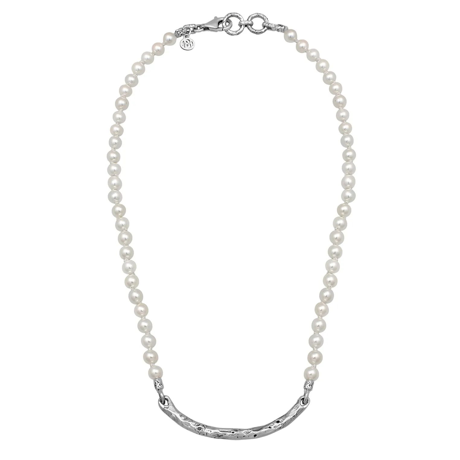 Perlen Silber Kette