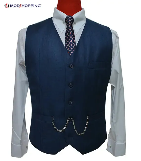 Pete Blue 3 Piece Suit