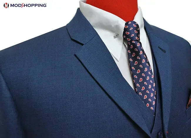 Pete Blue 3 Piece Suit