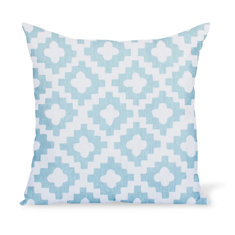 Peter Dunham Textiles Peterazzi in Pale Indigo Pillow