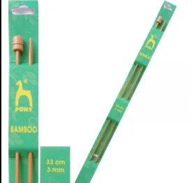 Pony Bamboo Knitting Needles