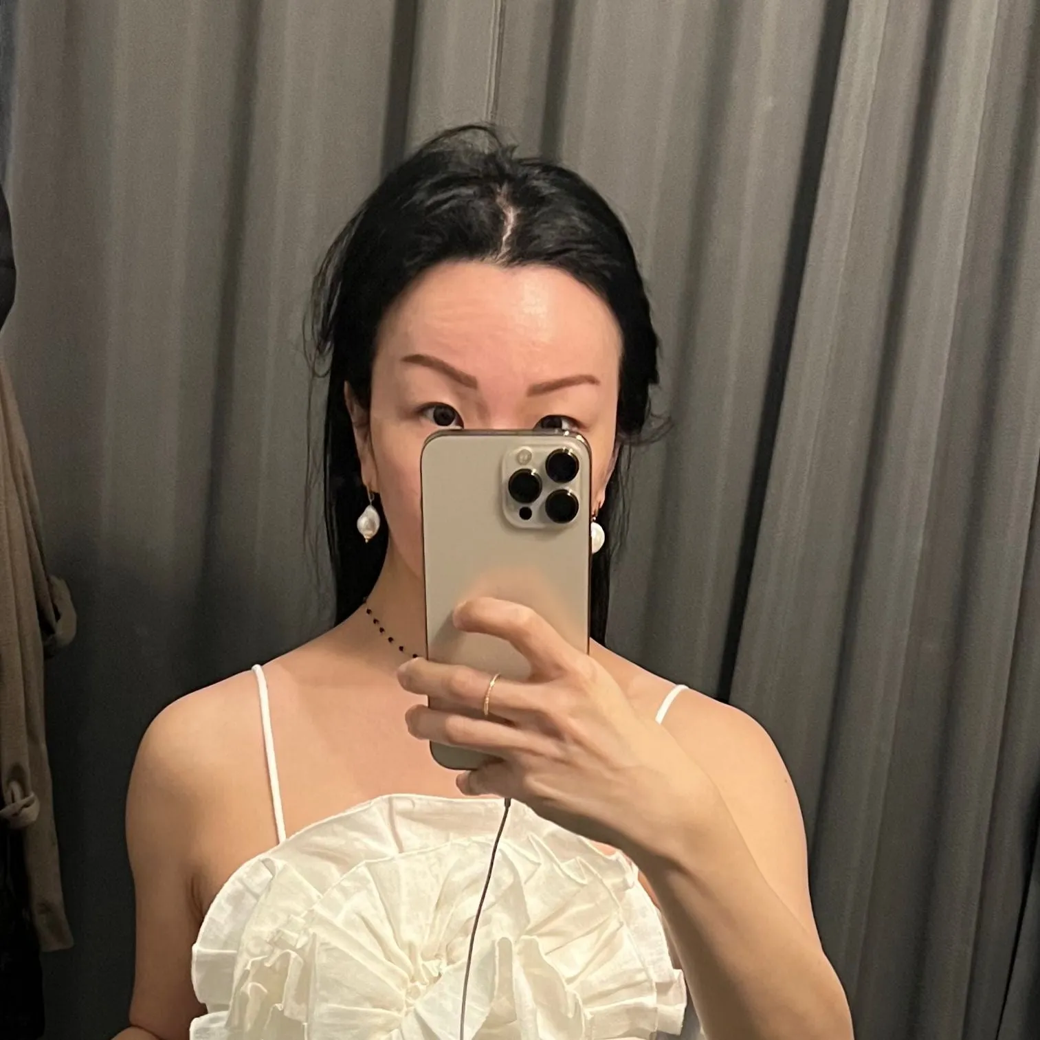 Puffy Baroque Pearl Earrings