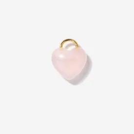 Puffy Heart Earrings Charm