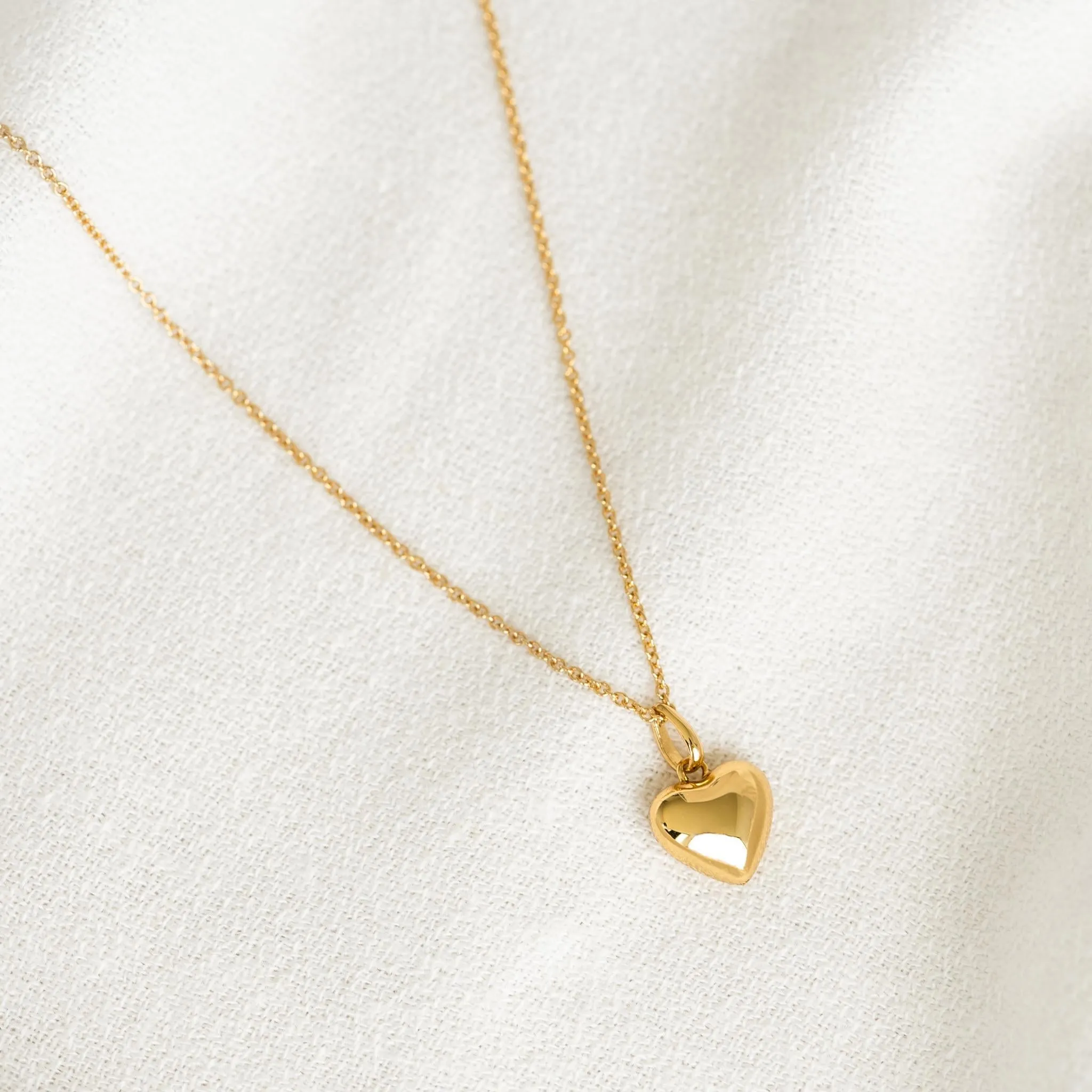 Puffy Heart Necklace