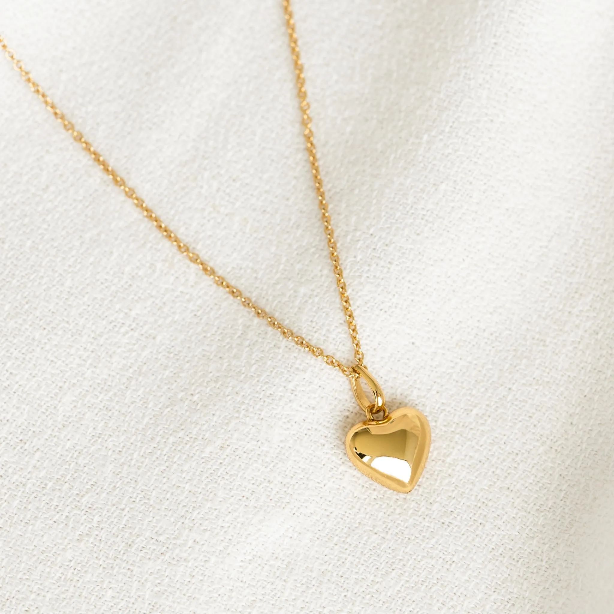 Puffy Heart Necklace