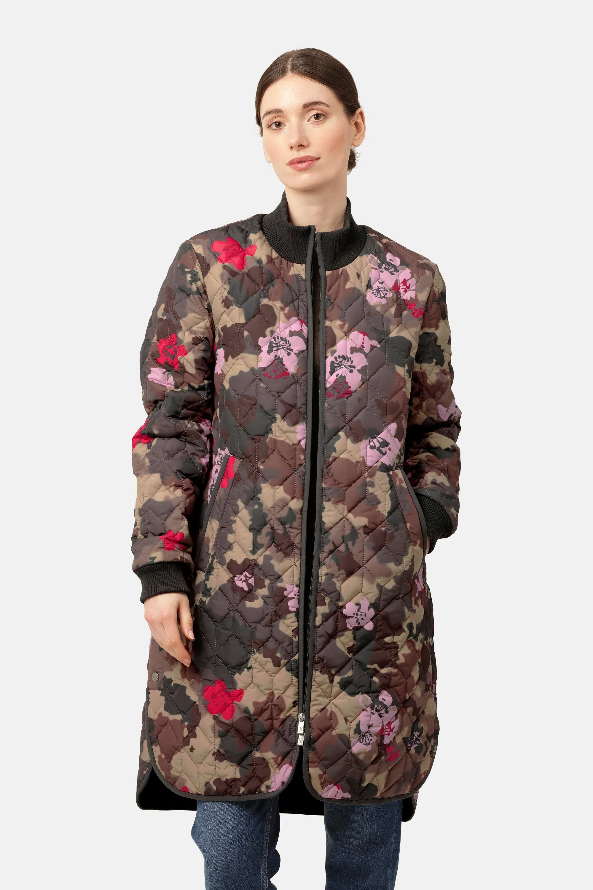 Quilt Coat - Floral Camo