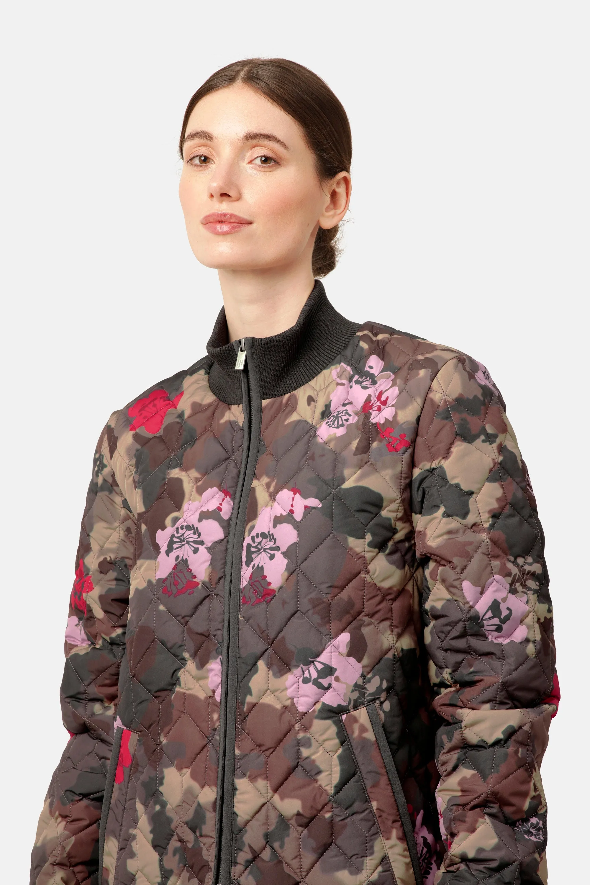 Quilt Coat - Floral Camo