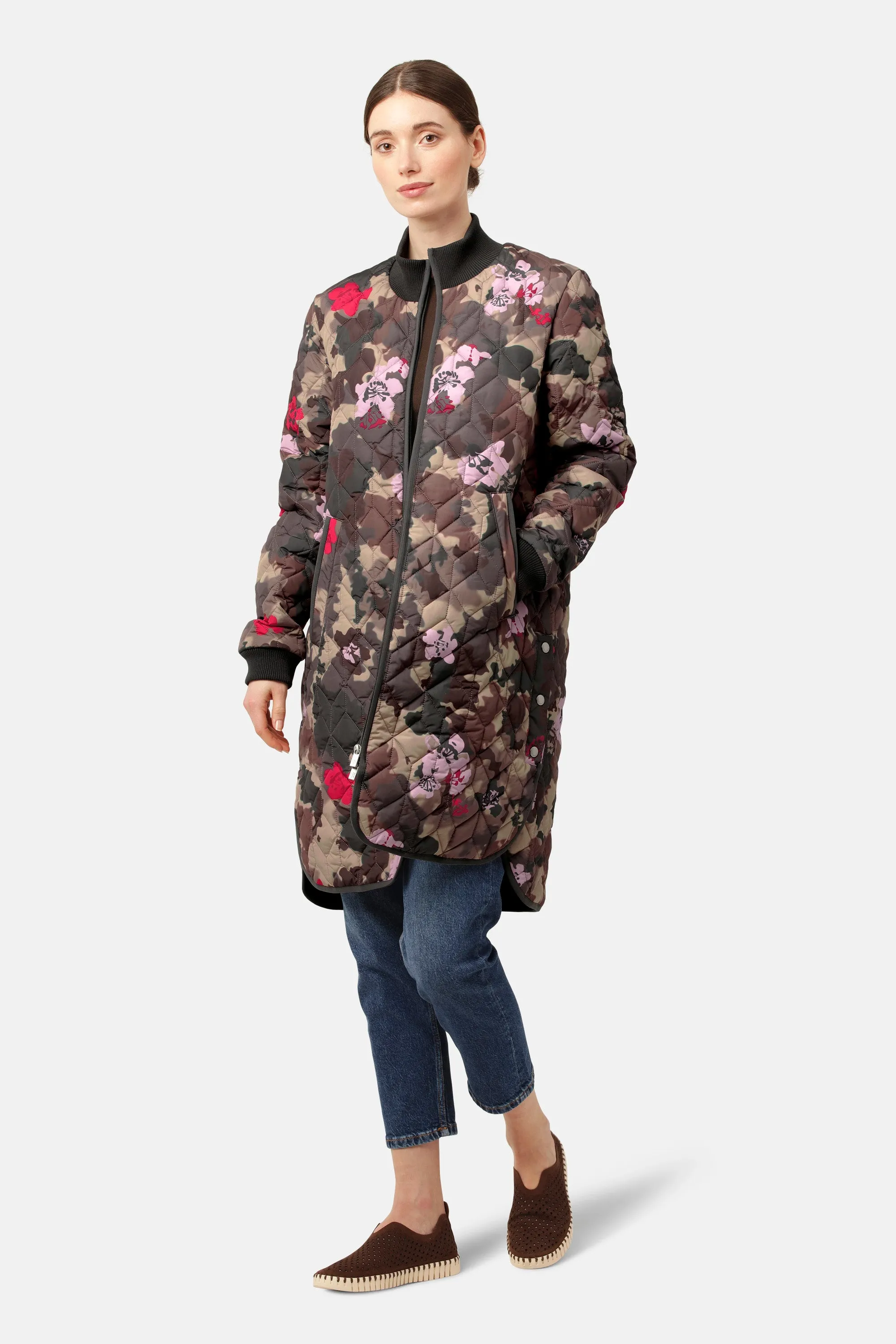 Quilt Coat - Floral Camo